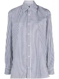 10 CORSO COMO striped cotton shirt - White