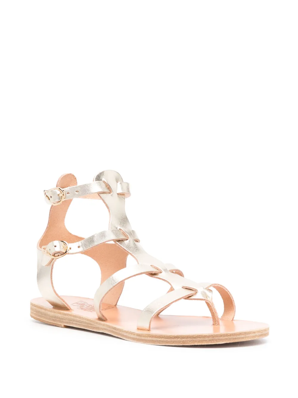 Ancient Greek Sandals Stephanie leather sandals - Goud