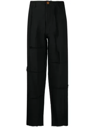 Comme Des Garçons Shirt シームディテール ストレートパンツ