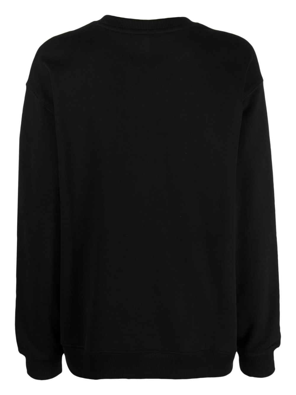 HUGO Sweater met logoprint - Zwart