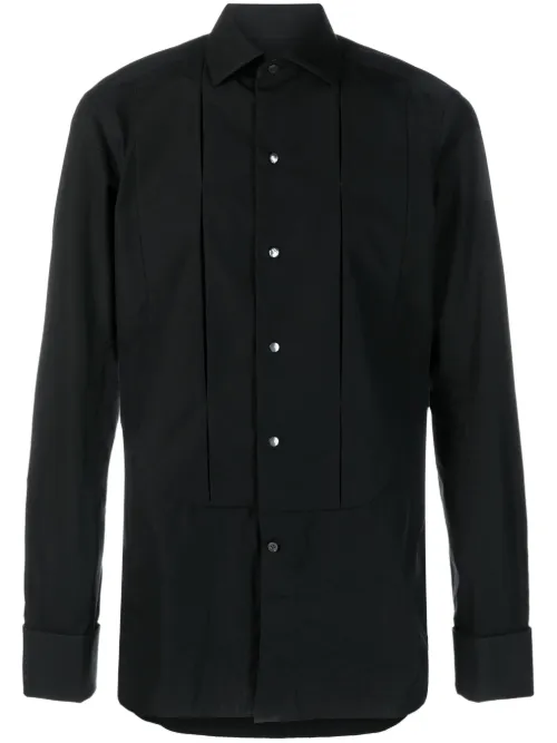 Chemise à col plastron - Zegna - Modalova