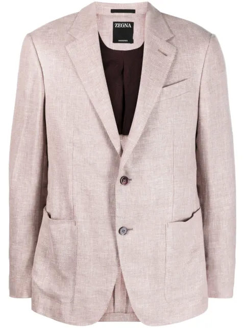 Zegna tailored single-breasted blazer