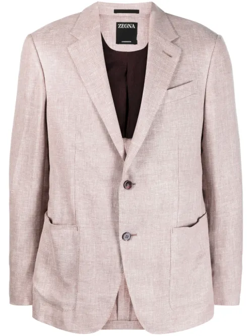 Blazer à simple boutonnage - Zegna - Modalova