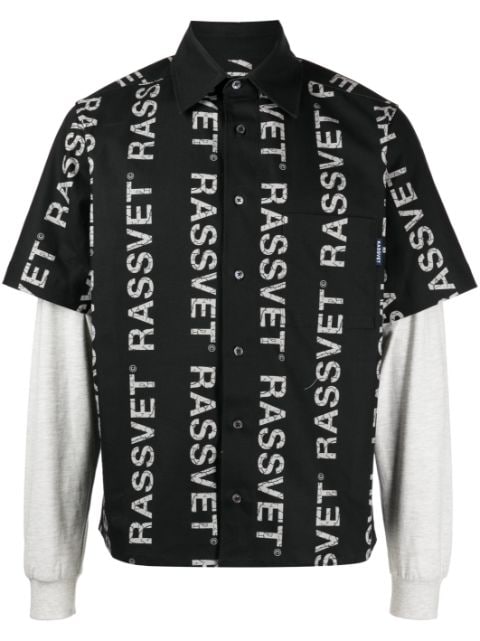  RASSVET T-shirt met logoprint