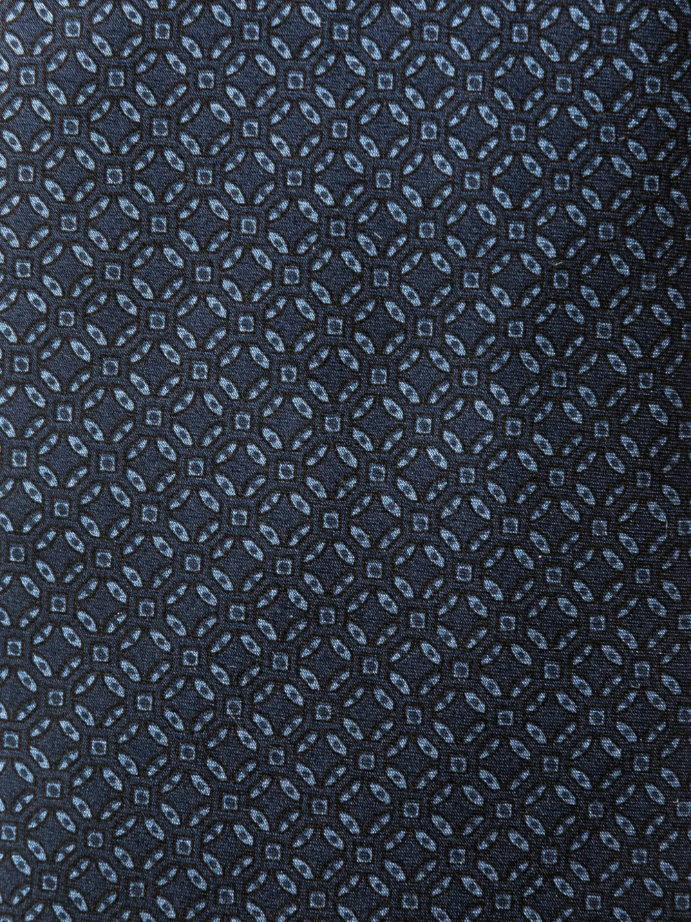 Brioni Stropdas met print - Blauw