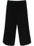 Giorgio Armani Pre-Owned 2000s mid-rise cropped trousers - Black