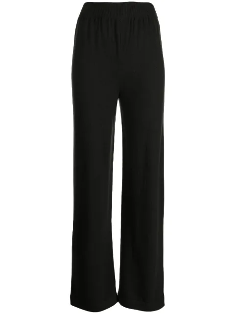 Barrie straight-leg knitted trousers