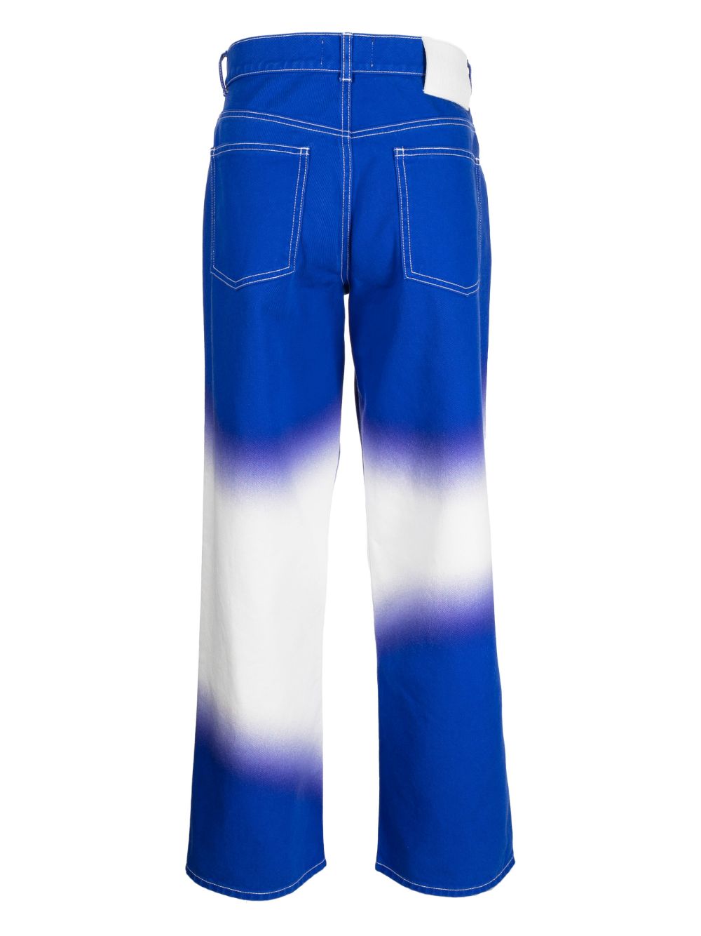 Liberal Youth Ministry ombré-effect straight-leg trousers - Blauw