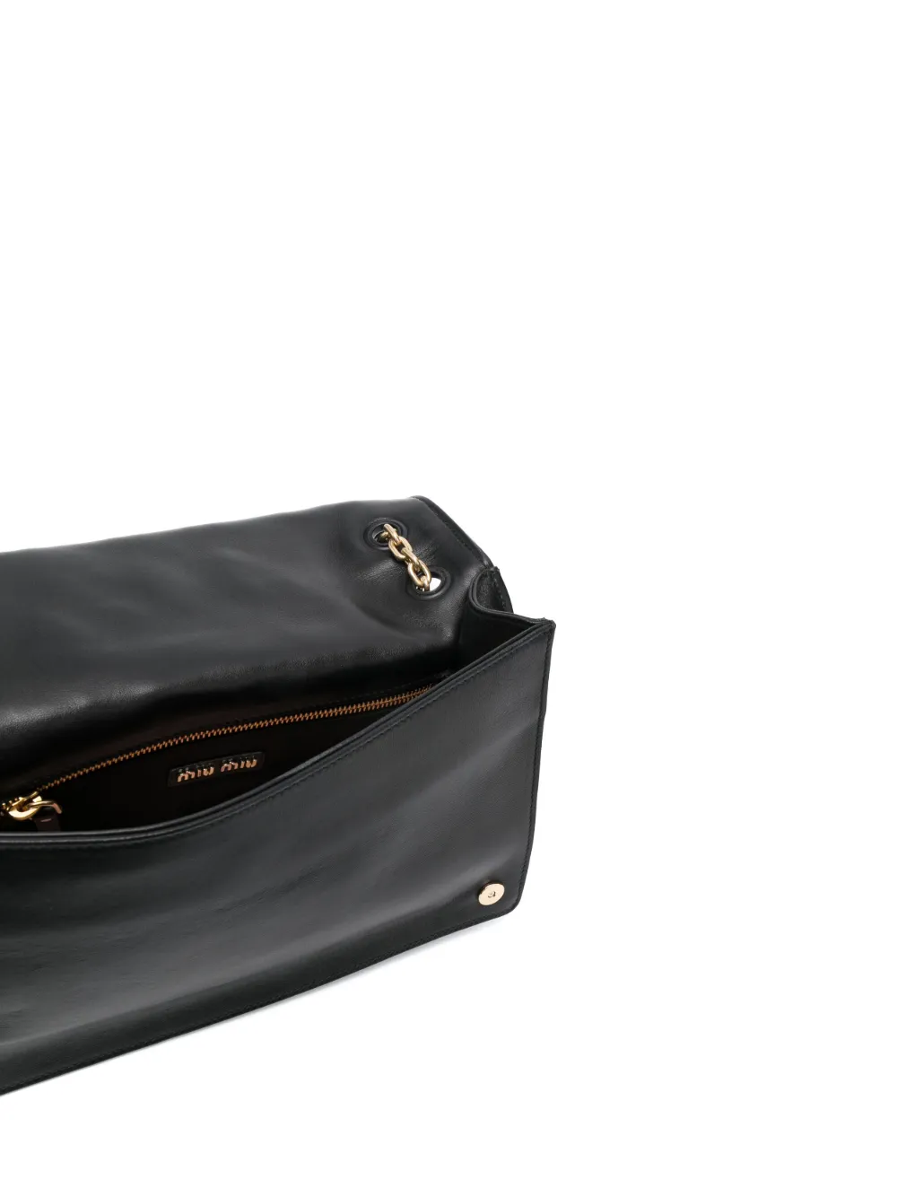 Miu Miu Schultertasche Mit Logo-Schild - Farfetch
