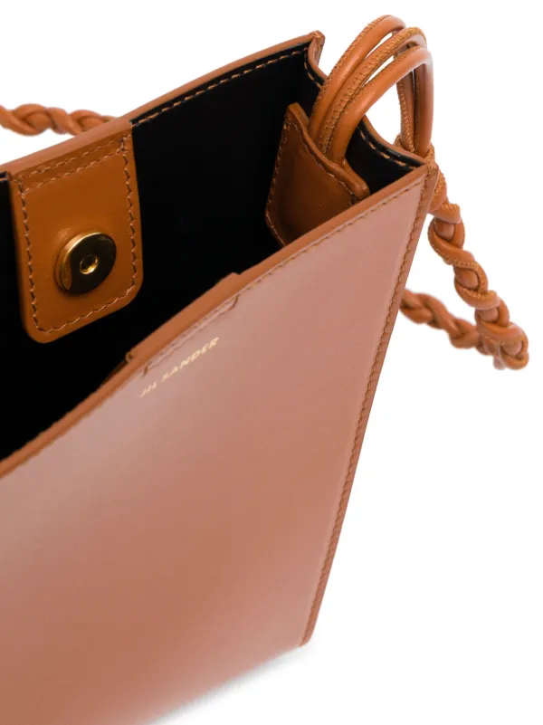 Jil Sander Tangle Shoulder Bag | Brown | FARFETCH