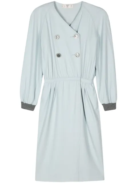 Valentino Garavani Pre-Owned 1980s wool midi dress