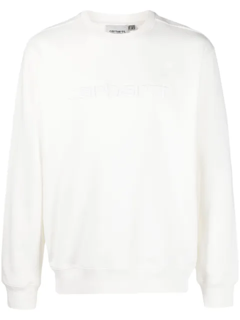 Carhartt WIP logo-embroidered cotton sweatshirt 