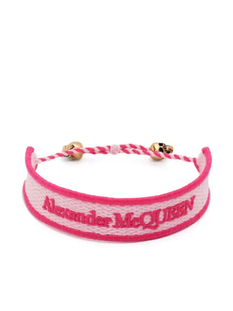 Alexander McQueen Verfraaide wikkelarmband