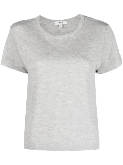 AGOLDE Adine Shrunken cropped T-shirt