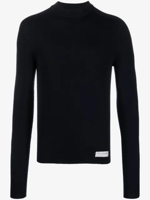 Balmain ロゴパッチ セーター