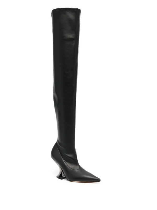 Casadei over deals knee boots