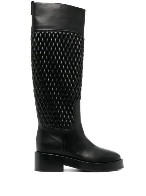 Casadei Dome quilted riding boots