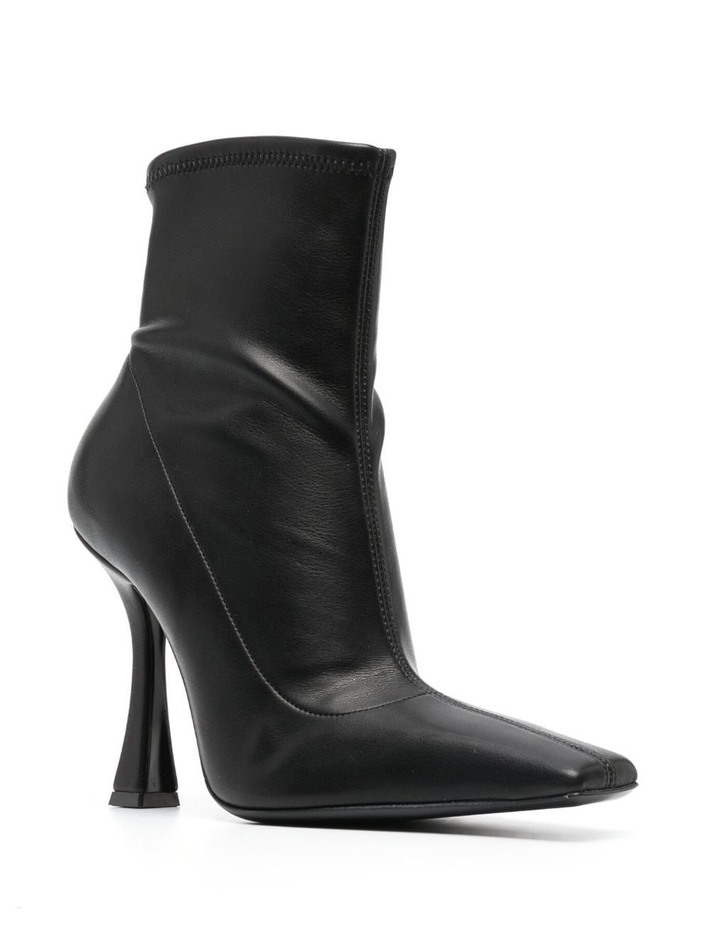 Image 2 of Casadei Geraldine 100mm leather boots