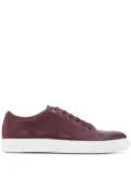 Lanvin DBB1 low-top leather sneakers - Red