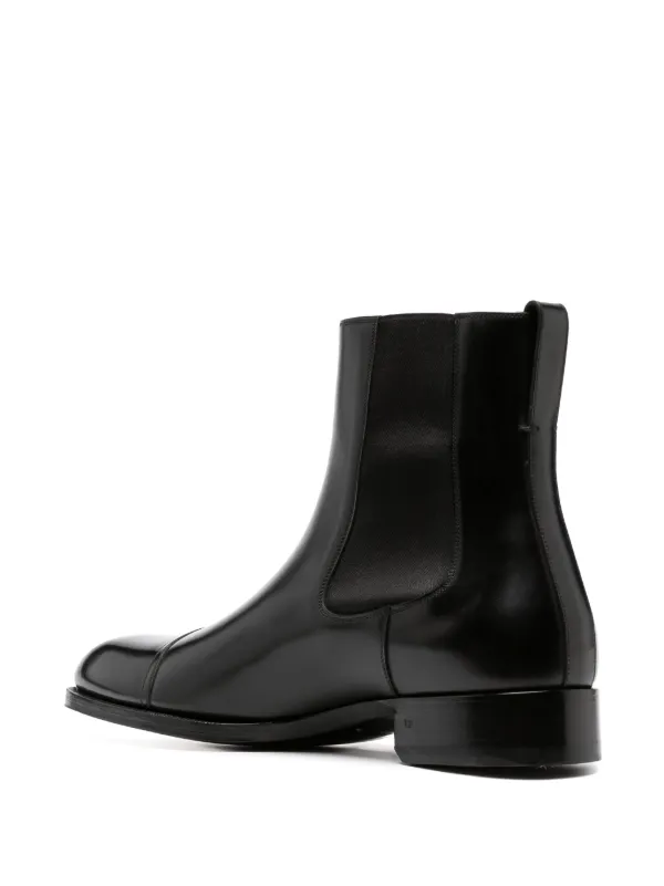 【TOM FORD】Elkan レザー チェルシーブーツ ブラック TOM FORD Elkan レザー チェルシーブーツ | ブラック | FARFETCH JP