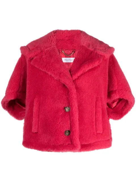 Max Mara short-sleeved wool jacket