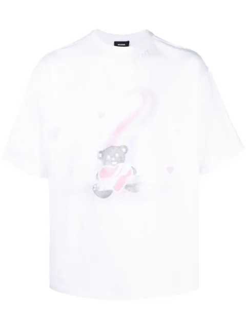 We11done T-shirt con stampa Teddy Bear