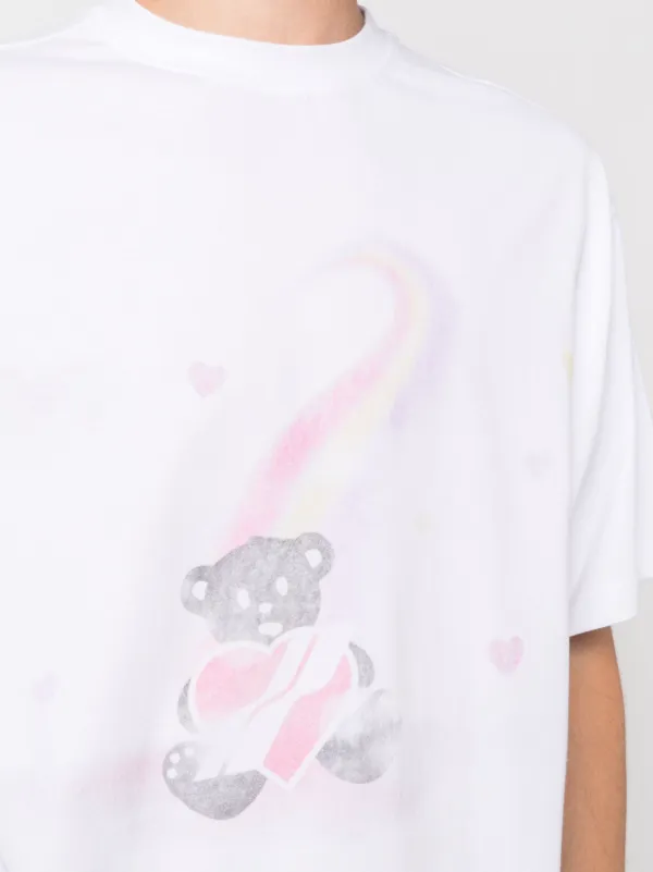 We11done テディベア Tシャツ | ホワイト | FARFETCH JP