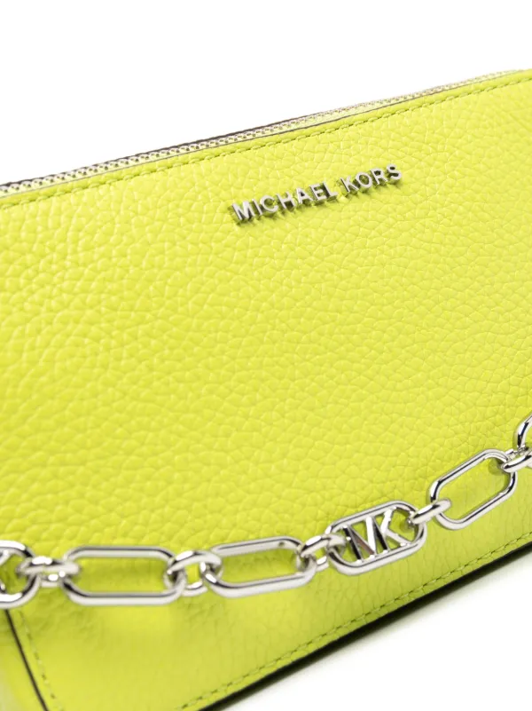 Michael kors lime green crossbody sale