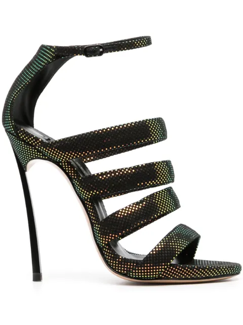 Casadei Aurora Boreal 130mm heel sandals 