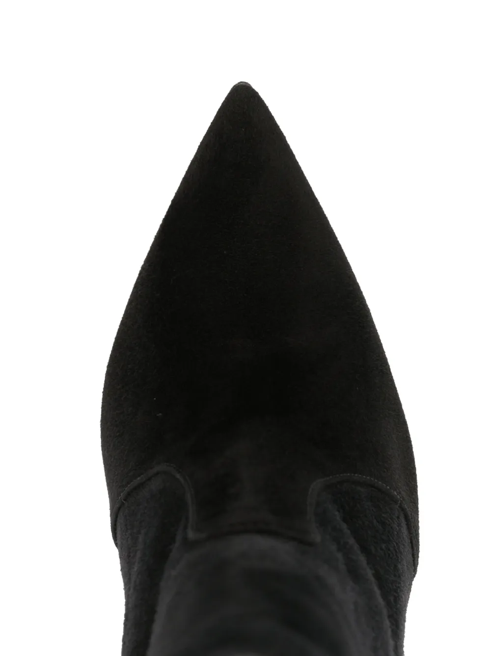 Casadei Blade leren enkellaarzen Zwart