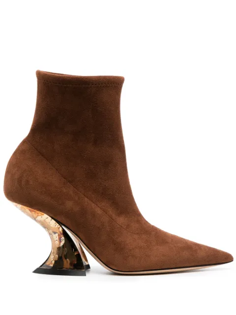Casadei botines Elodie con tacón de 85mm
