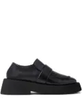 Marsèll leather platform loafers - Black