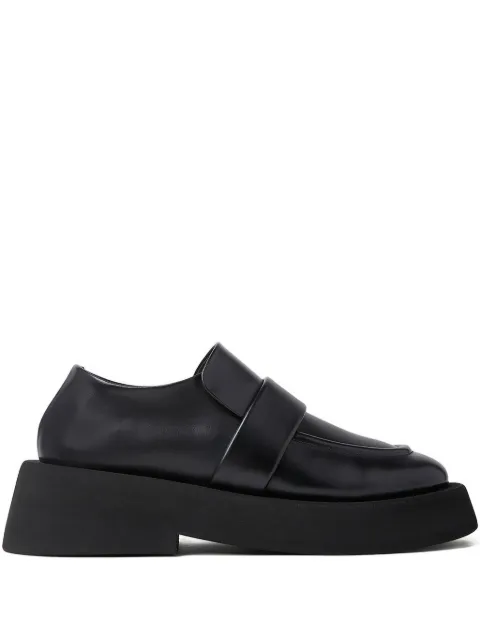 Marsèll leather platform loafers