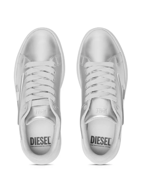 Diesel hotsell silver shoes