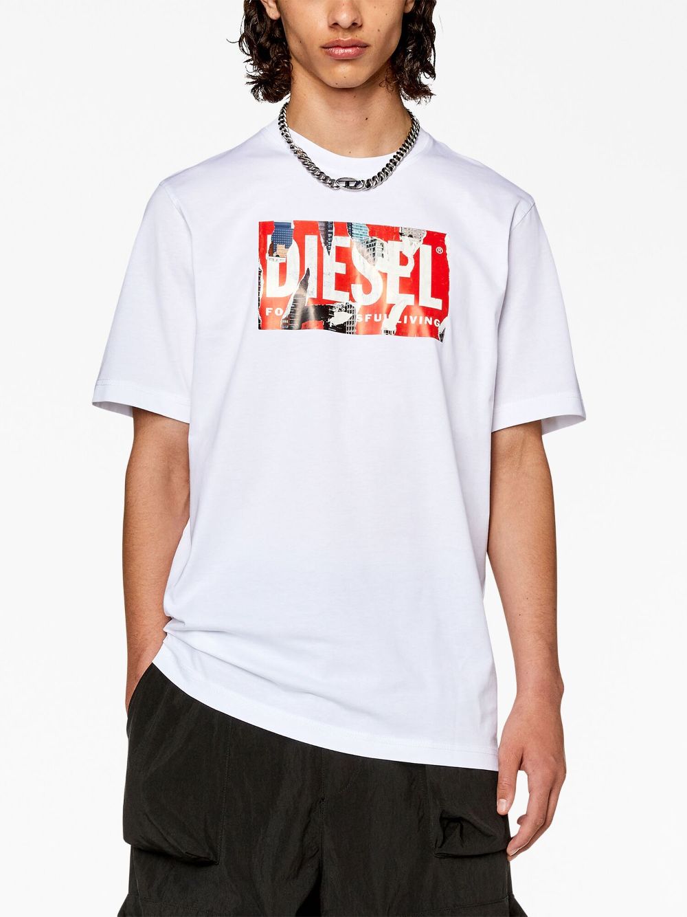 Diesel T-Just-L13 logo-print T-shirt Men