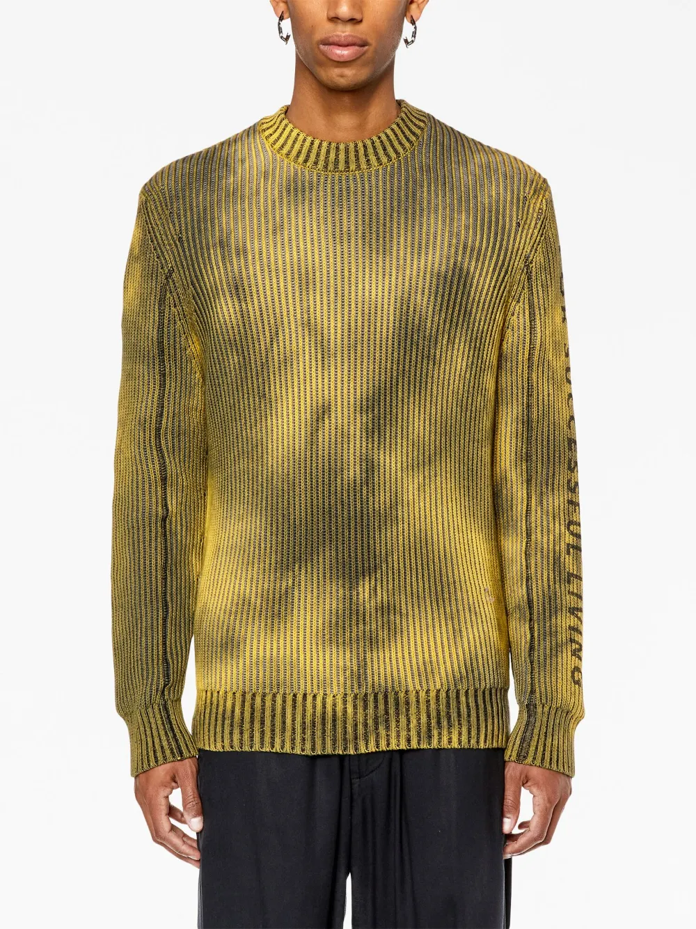 Pull discount diesel jaune