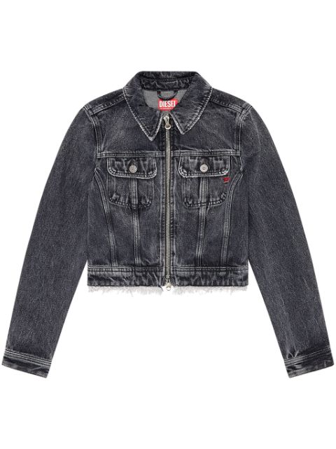 Diesel De-Slimmy-Z-S cropped denim jacket Women