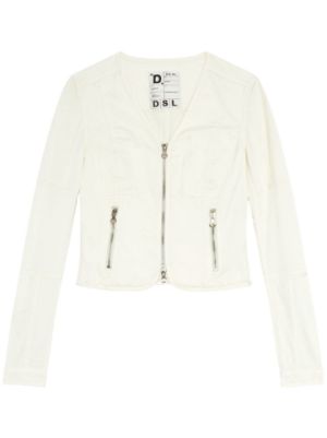 White on sale diesel jacket