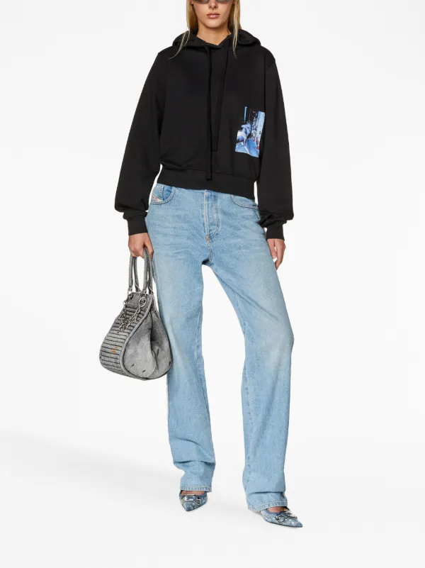 Diesel Hoodie Imprimé à Lien De Resserrage - Farfetch