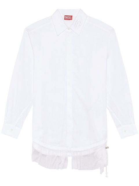 Diesel C-Entel cotton-poplin shirt Women