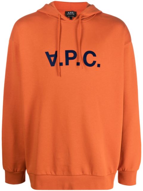 A.P.C. V.P.C. logo-print hoodie Men