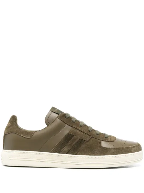 TOM FORD Radcliffe panelled leather sneakers