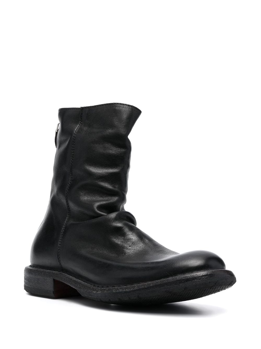 Moma Tronchetto Leather Ankle Boots - Farfetch
