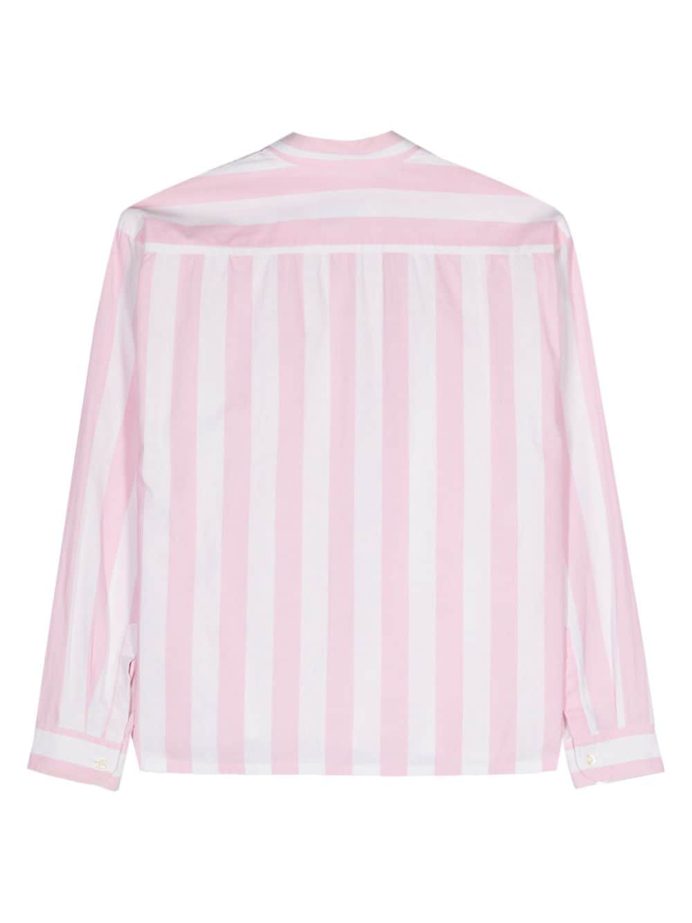 Valentino Garavani Pre-Owned 1980s gestreepte blouse - Roze