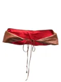 Gianfranco Ferré Pre-Owned 1990s reversible leather belt - Brown