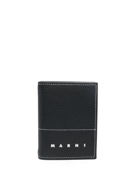 Marni leather bi-fold wallet Men