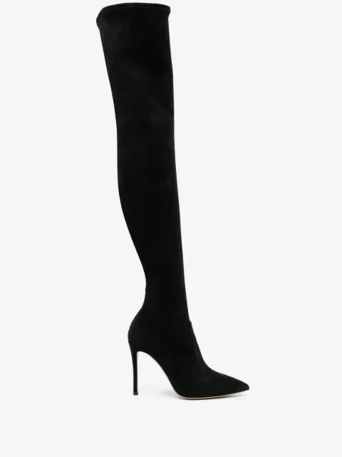 Casadei botas altas Julia con tacón de 100mm