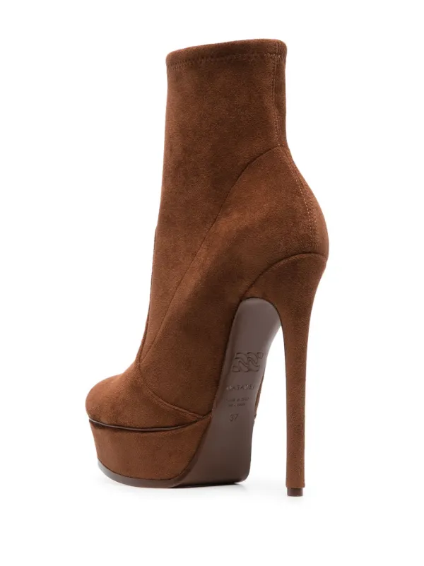Casadei Flora 140mm Platform Ankle Boots Farfetch