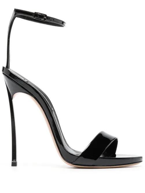 Sandales Blade à fini verni 120 mm - Casadei - Modalova