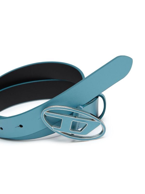 Plaque Reversible Belt - Beige
